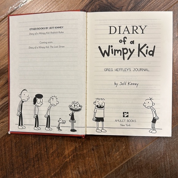 Hardcover Diary of a Wimpy Kid #1 - Picture 2 of 4